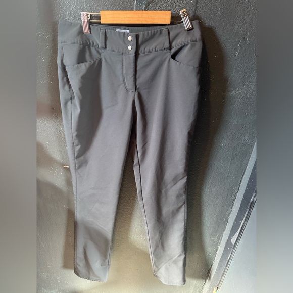 Women’s Adidas Golf Grey Pants Size 4 - Picture 1 of 4